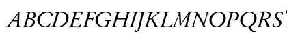 Garamond CG Italic