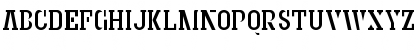 Granite SemiStencil Font