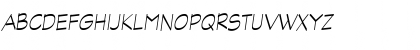 GraphiteLightCond Oblique Font