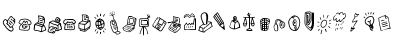 Handwriter-Symbols Regular Font Handwriter-Symbols Regular Font