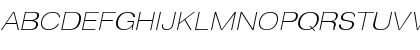HeliosExtThin Italic Font HeliosExtThin Italic Font