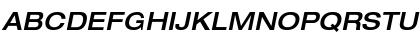 Helvetica Neue LT Pro 63 Medium Extended Oblique Font