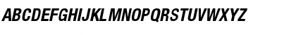 Helvetica Neue LT Std 77 Bold Condensed Oblique Font