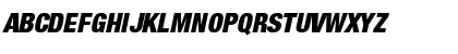 Helvetica Neue LT Std 97 Black Condensed Oblique Font