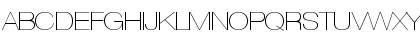 Helvetica Neue LT Std 23 Ultra Light Extended Font