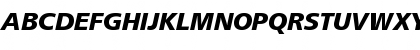 Humanist 777 Black Italic Font