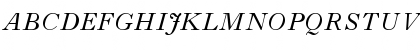 Imprint MT Std Italic Font