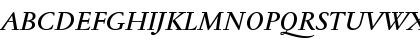 Jannon Text Med Italic Font