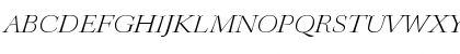 Kepler Std Light Extended Italic Display Font