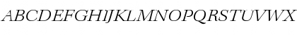 Kepler Std Light Extended Italic Subhead Font