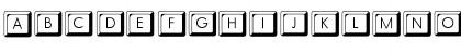KeyCapsFLF Regular Font KeyCapsFLF Regular Font