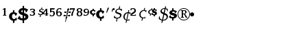 Korinna Fractions BQ Regular Font Korinna Fractions BQ Regular Font