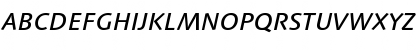 LinotypeSyntax MediumItalic Font