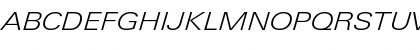 LinotypeUnivers ExtdLightItalic Font