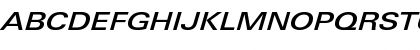 LinotypeUnivers ExtdMediumItalic Font