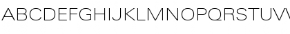 LinotypeUnivers ExtdThin Font