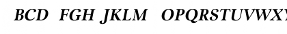 LombaBoldItalic Regular Font