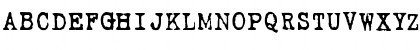 LoveLetterTypewriter Regular Font