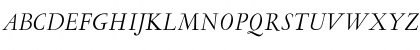 LTC Garamont Display OT Italic Font