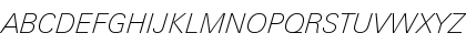 LTUnivers 231 BasicThinIt Font