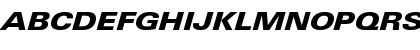 LTUnivers 841 ExtdBlackIt Font