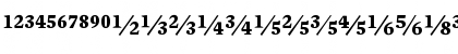 Mercury Numeric G3 Bold Font