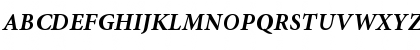 Minion Pro Bold Italic Font