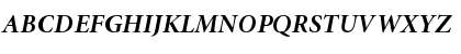 Minion Pro Bold Italic Subhead Font