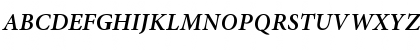 Minion Pro Semibold Italic Font