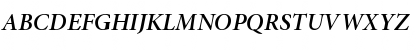 Minion Pro Semibold Italic Subhead Font
