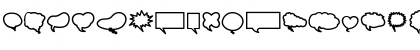 MiniPics BallooniesBold Font