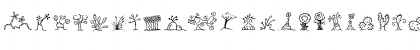 MiniPics UprootedTwig Regular Font