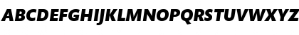 Mundo Sans Std Black Italic Font