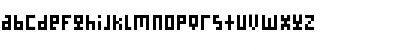 Nanoscopics Alphabet Font