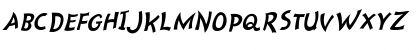 Nanumunga Oblique Oblique Font