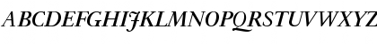 NikisEF-SemiBoldItalic Regular Font