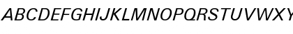 Univers Medium Italic Font