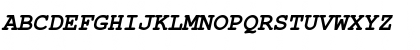.VnCourier New Bold Italic Font