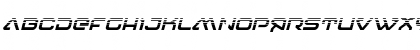 4114 Blaster Halftone Italic Italic Font