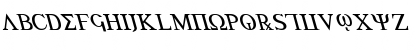 Achilles Leftalic Italic Font