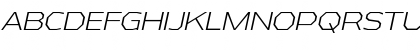 Athabasca Expanded Light Italic Font