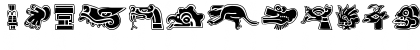 Aztekbats Regular Font