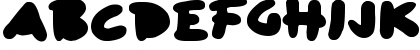 Blob Toon Shadows Regular Font