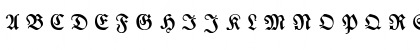 Breitkopf FrakturUNZ1L Italic Font