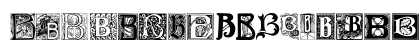 Art Nouveau Initials B Regular