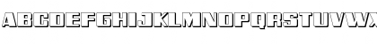 Galactic Storm 3D Regular Font