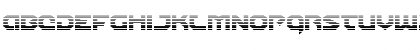 Gunner Storm Gradient Regular Font