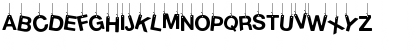 Hanging Letters Regular Font Hanging Letters Regular Font