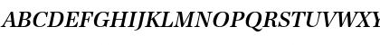 URWAntiquaTMed Italic Font