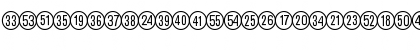 CatalogNumbers DB Regular Font